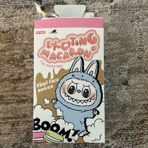 Pop Mart Labubu Exciting Macaron The Monsters - Sea Salt Coconut (opened)